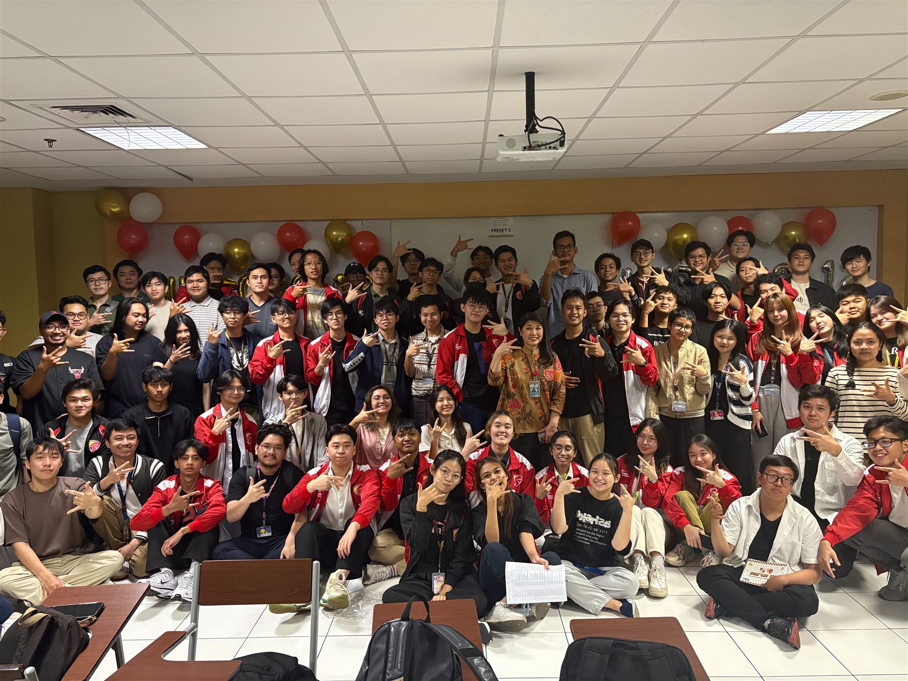 Members and committee of the Cyber Security Community at the HUT CSC 2025 celebration